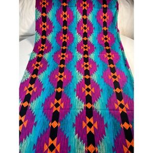 Fabric Vintage Bright Turkish Kilim Pattern For Hi Fashion Fabrics 52" L x 44" W
